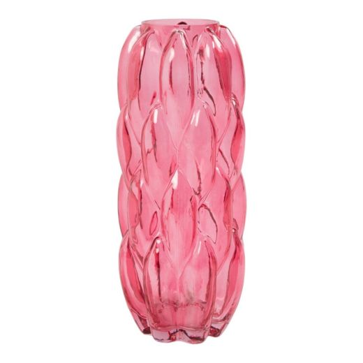 Vase Nomi rosa H 33 D 15 cm (cc)