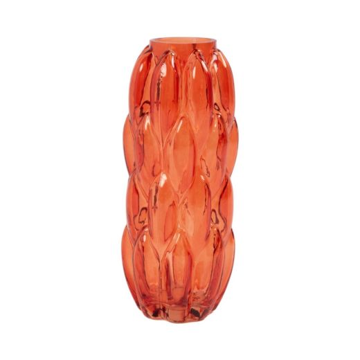 Vase Nomi orange H 29,5 D 13 cm (cc)