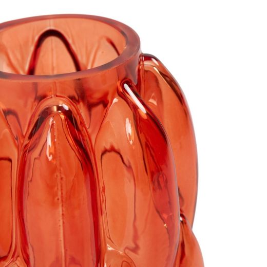Vase Nomi orange H 29,5 D 13 cm (cc)