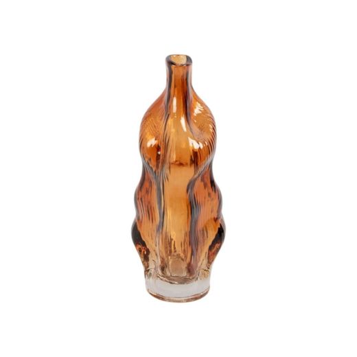 Vase Bonnie bernsteinfarben H 23,5 D 14 cm