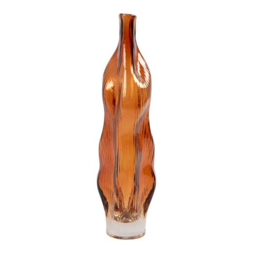 Vase Bonnie bernsteinfarben H 35,5 D 13 cm