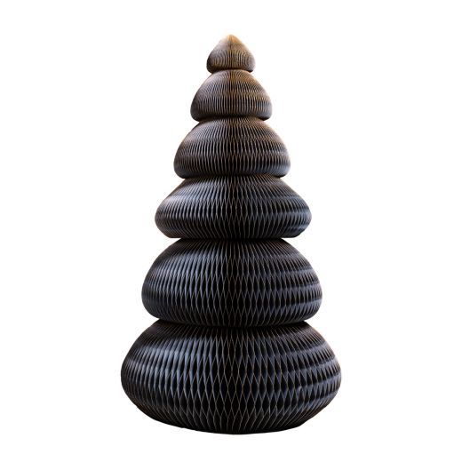 Paper Christmas Tree Decorative paper tree m. blue 130cm