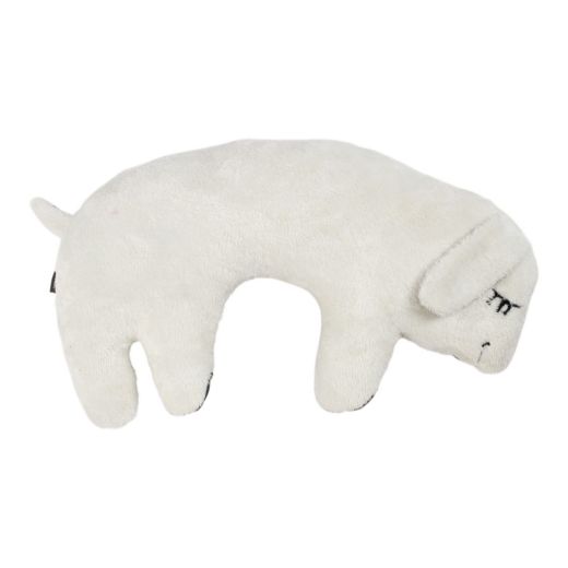 Sleeping Sheep stormy blue filled neck Cushion