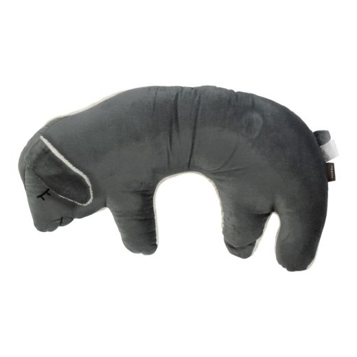 Sleeping Sheep stormy blue filled neck Cushion