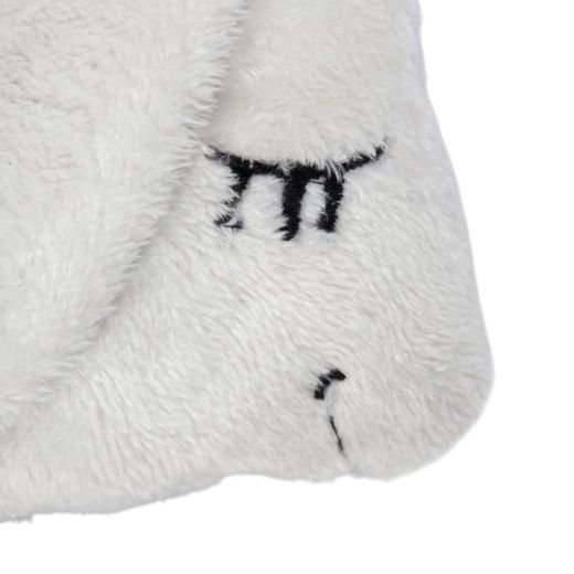 Sleeping Sheep stormy blue filled neck Cushion