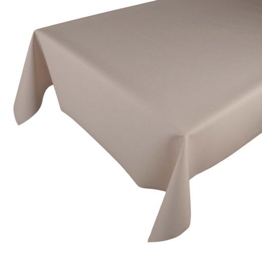 Soft Touch Tablecloth Herringbone sand 137 cm x 20 mtr