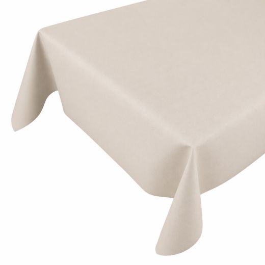 Wachstuch super weich Herringbone Sand 137 cm x 20 mtr