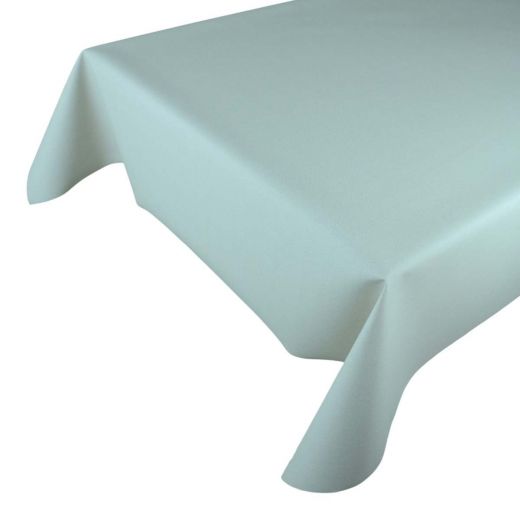 Soft Touch Tablecloth Herringbone mint green 137 cm x 20 mtr
