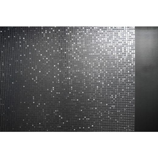 Mini Square Statische raamfolie Grosse Rolle Transparent 45cmx20mtr
