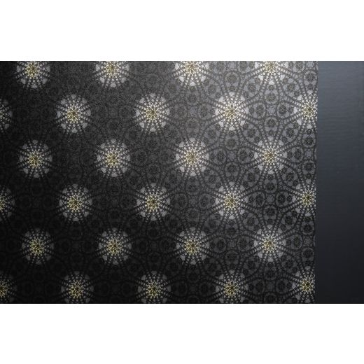 Mandala Statische raamfolie Grosse Rolle Transparent 90cmx20mtr