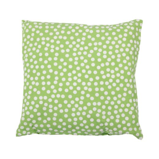 Allover Dots green cushion 45x45 cm 