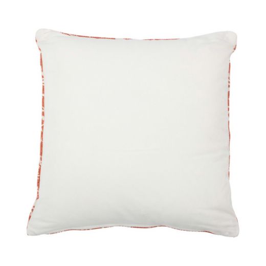 Flower garden orange cushion 45x45 cm