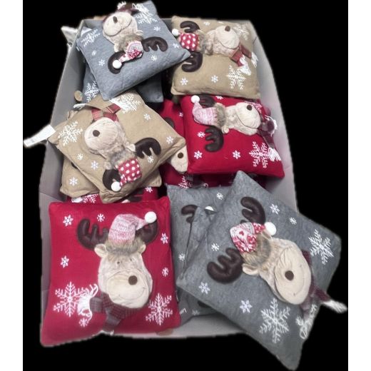 Knitted Rudolf 2 90 pcs display pallet 3clr