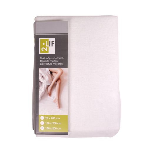 Art.1353204 MoltonSpannbettuch 180x200cm