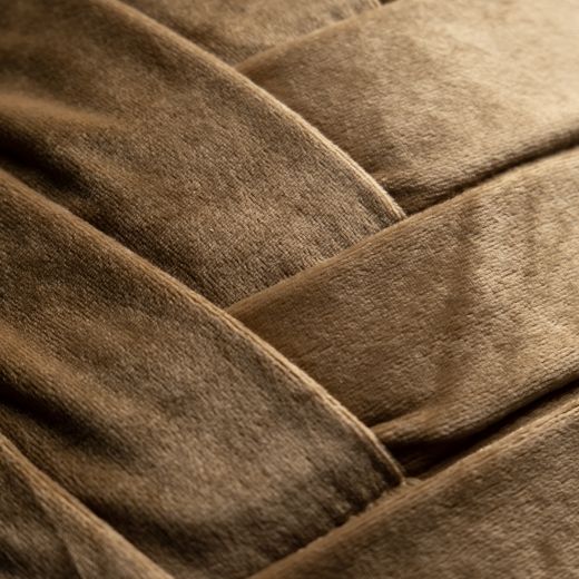 Folded kussen goud 30x50cm 