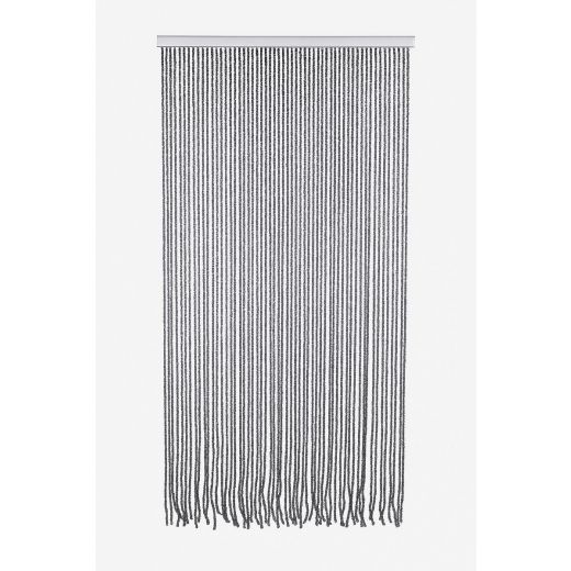 Beads Rideau anti-mouches gris 90x200cm 