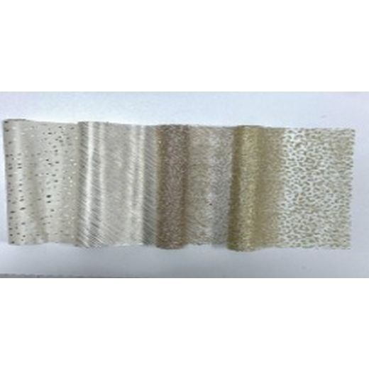 Decorative tablerunner box  off white 28x150 cm 21 rolls