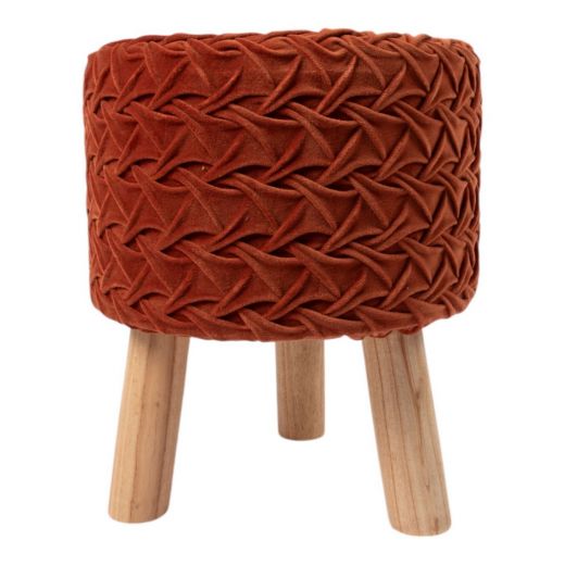 Smock 2.0 light rust stool 35x35x45 cm