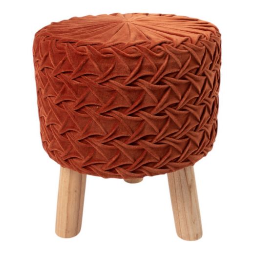 Smock 2.0 light rust stool 35x35x45 cm