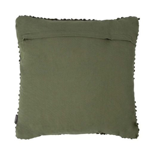 Jumbo dots olive green cushion 45x45 cm