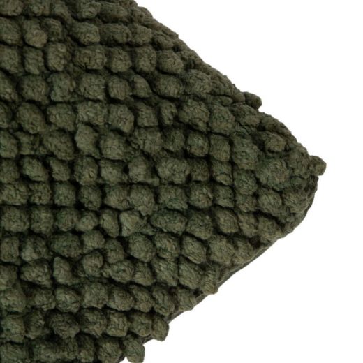 Jumbo dots olive green cushion 45x45 cm