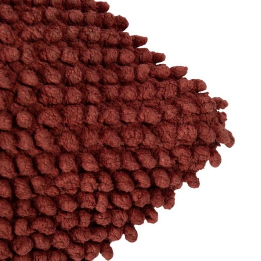 Jumbo Dots coussin brun rougeâtre 45x45cm 