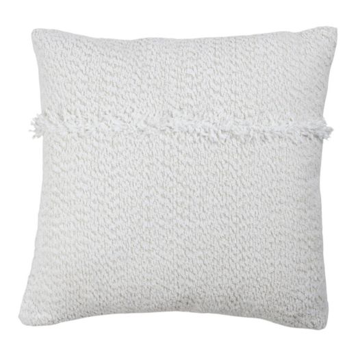 Cushion Lundy ruffle off white 45x45cm