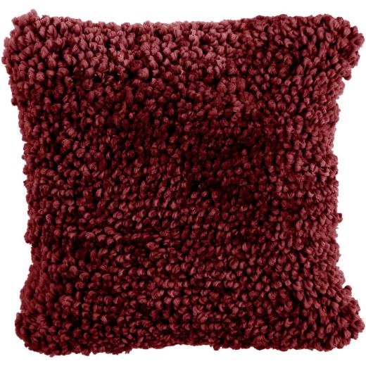 Oscar coussin bordeaux 50x50cm 