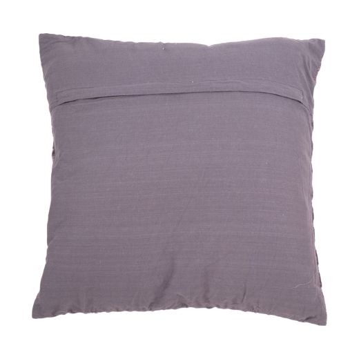 Zigzag Velvet coussin gris foncé 45x45cm 
