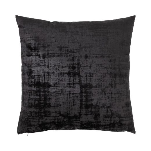 Vintage Velvet Cushion black 50x50cm 