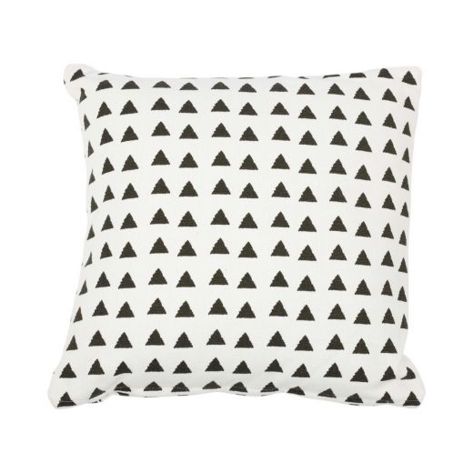 Triangle black Cushion 45 cm x 45 cm