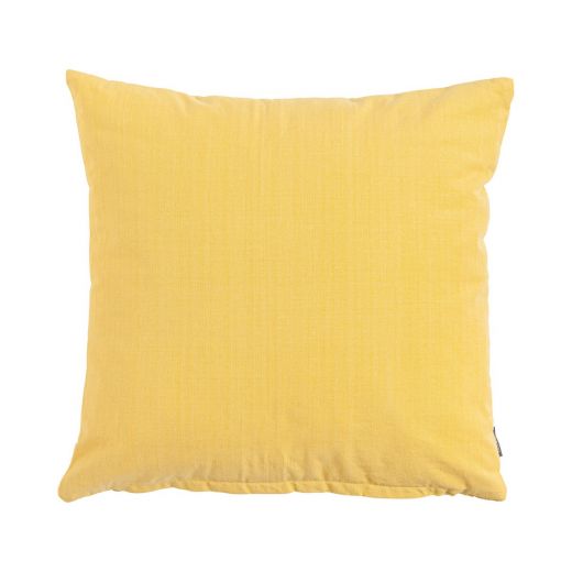 Uneven Stitching Cushion yellow 45x45cm 