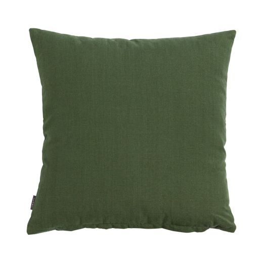 Uneven stitching army green cushion 45 x 45 cm