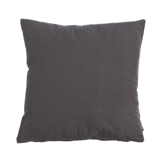 Uneven stitching dark grey Cushion 45 cm x 45 cm