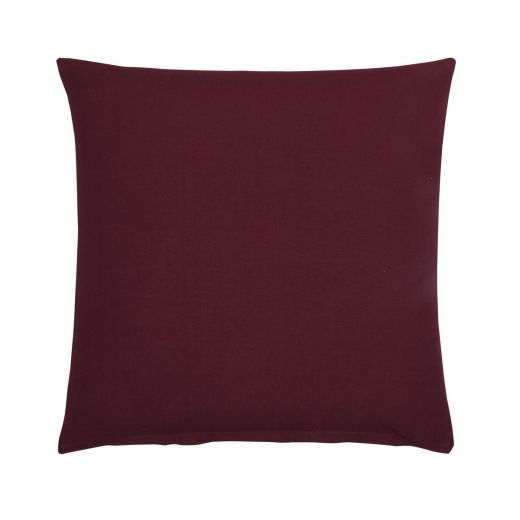 Uneven Stitching Cushion bordeaux 50x50cm