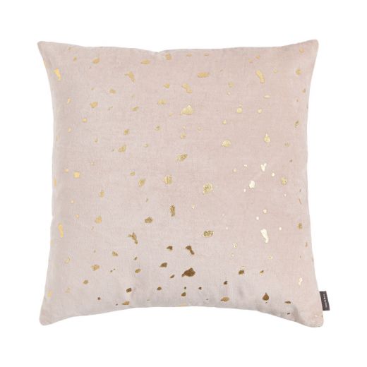 Dots On Velvet Kissen rosa 45x45cm 