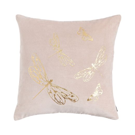 Butterfly Cushion pink 45x45cm 