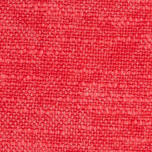 Coco Chenille kussen rood 45x45cm 