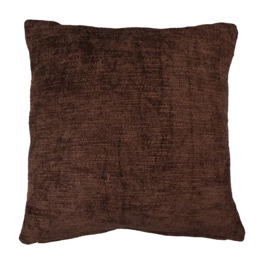 Coco Chenille Cushion brown 45x45cm 
