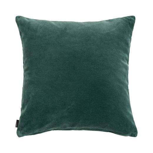 Uneven Pintuck coussin bleu vert 45x45cm 