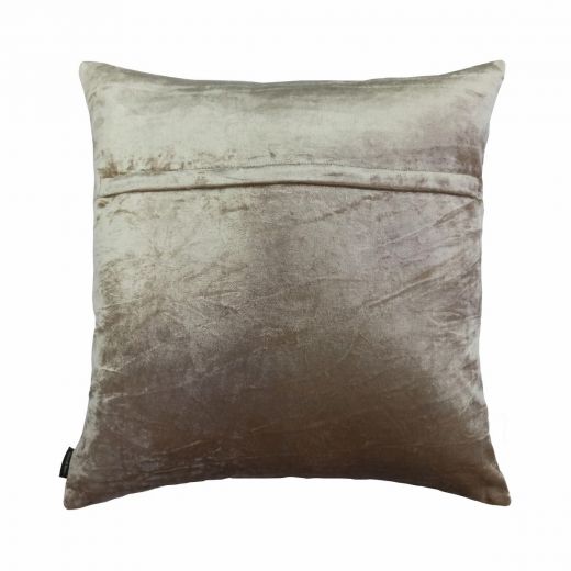 Foil Triangle kussen beige 45x45cm 