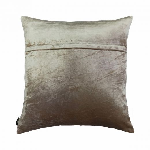 Foil Triangle kussen beige 45x45cm 