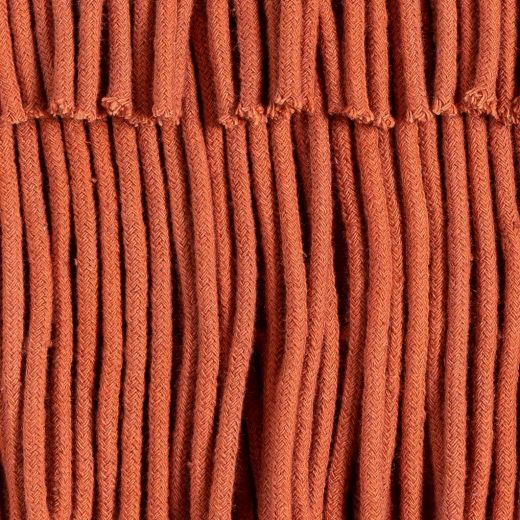 African Fringes coussin orange 40x40cm 