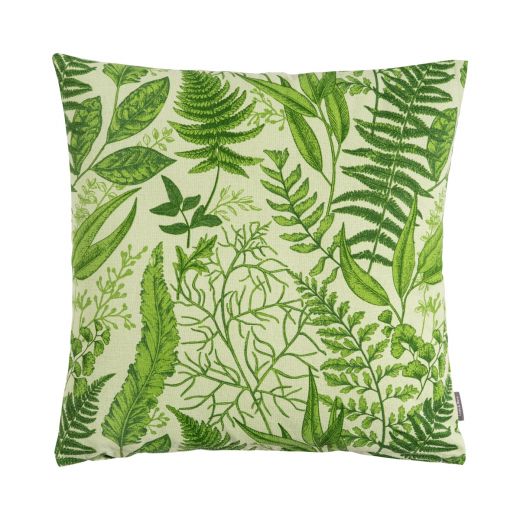 Fern Print kussen groen 45x45cm 
