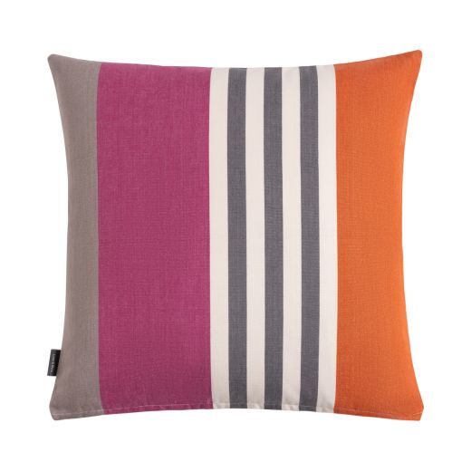 Stripes Print coussin multicolore 45x45cm 