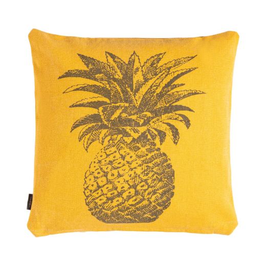 Pineapple coussin jaune 45x45cm 