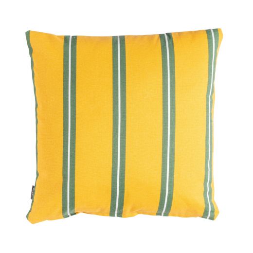 Printed Stripes coussin vert jaunâtre 45x45cm 