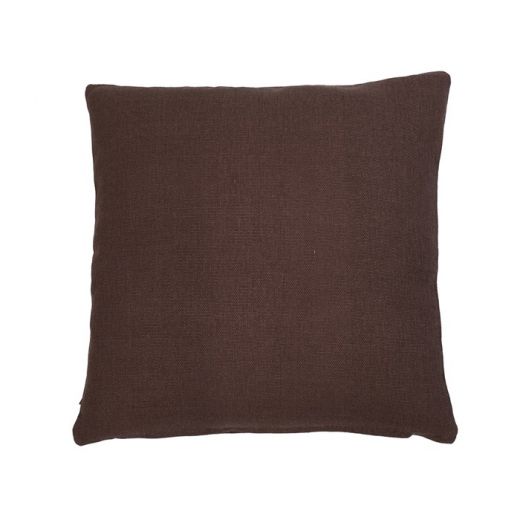 Solid Canvas coussin brun 45x45cm 