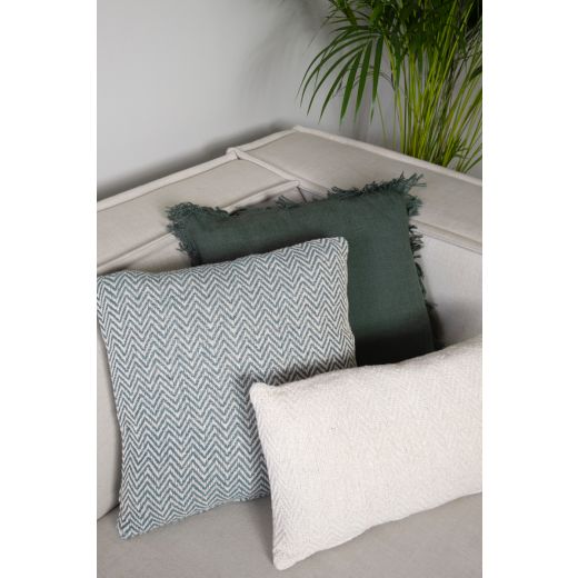 Lioni Cushion blue green 45x45cm 