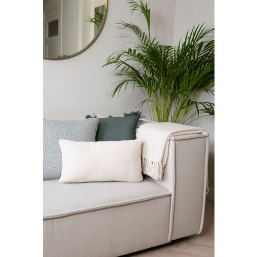 Lioni Cushion blue green 45x45cm 
